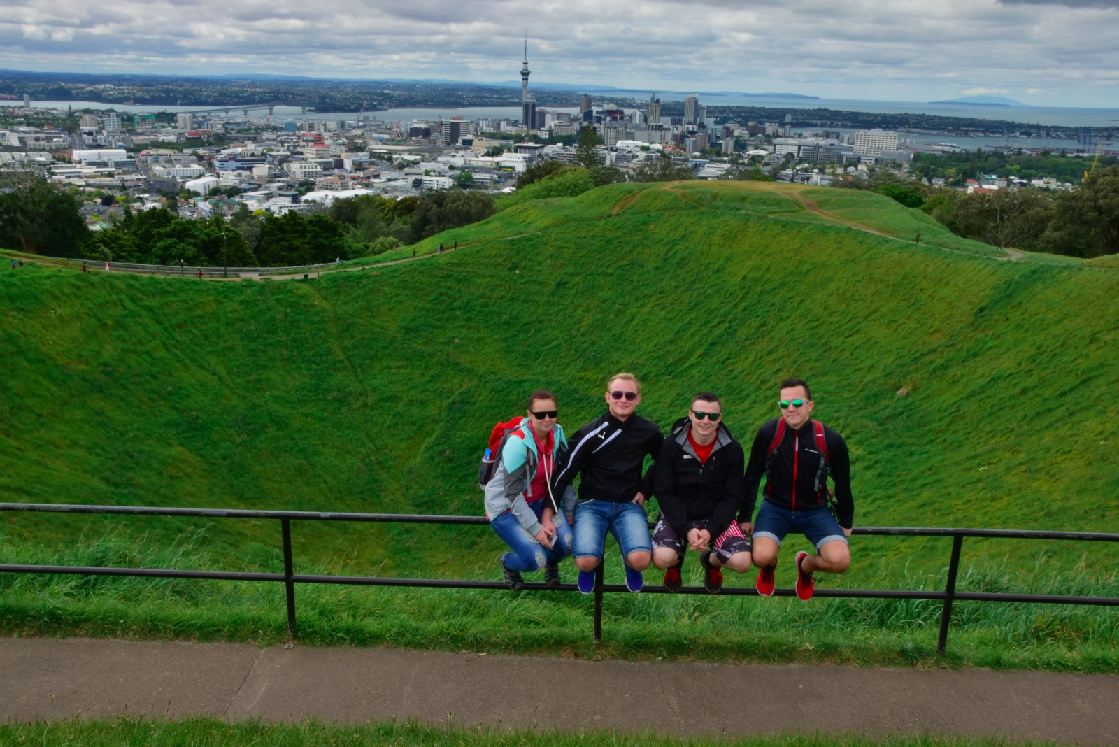 Mount Eden nad Aucklandem a my